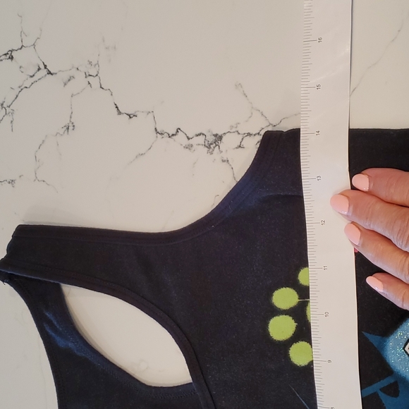 DISNEY ~ VINTAGE MARIE from the ARISTOCATS Sports Tank Sz L ~ Black - Picture 7 of 10